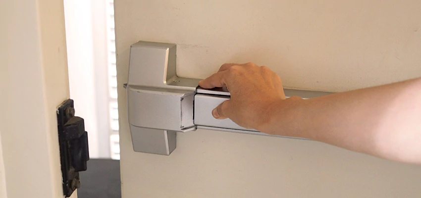 Roller Gate Panic Bar Installation in La Mesa, California